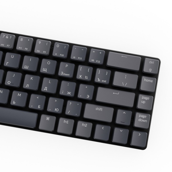 Купить Клавиатура Keychron K7, 68 клавиши, RGB подсветка, Red Switch (K7-E1)
